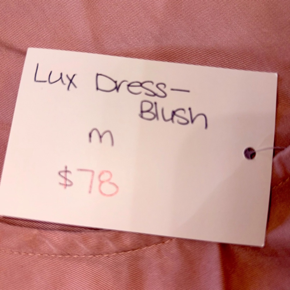 NWT Knot Sisters Blush Pink Lux Chemise Dress